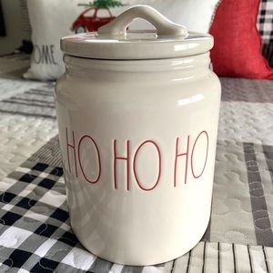 Rae Dunn ‘HOHOHO’ Christmas Canister